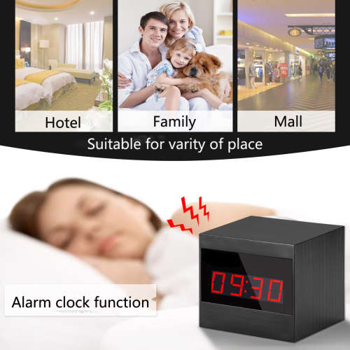 WIFI HD Remote Network Electronic Clock Camera 1080P