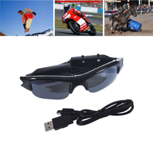 HD 720P Glasses Hidden Eyewear Spy Camera Security DVR Video Recorder