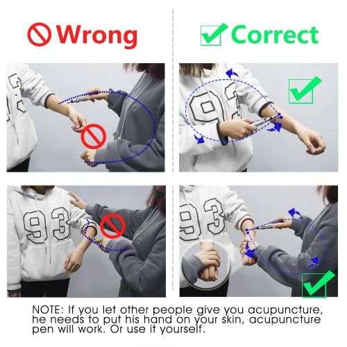 Therapy Pen Electronic Acupuncture Meridian Energy Heal Massage Pain Relief Care