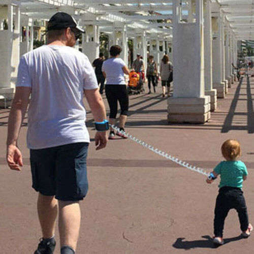 Kids Baby Safety Anti-lost Strap Walking Harness Toddler Wrist Band Leash Belt