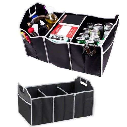 Boot Organiser Collapsible Storage Holder Foldable Car Trunk