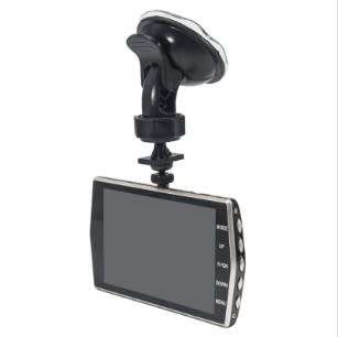 4 inch Dual Lens Camera HD Car DVR Video Dash Cam Front Rear Recorder