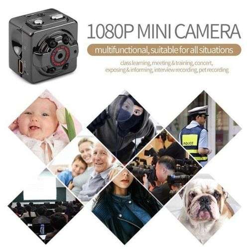 HD Mini Sports DVR Spy Camera Hidden Camcorder IR Night Vision Cam