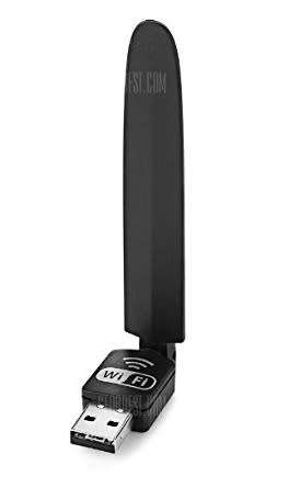 USB WiFi Adapter 1200Mbps Wireless-N Wifi Dongle with High Gain Antenna for Desktop Laptop PC