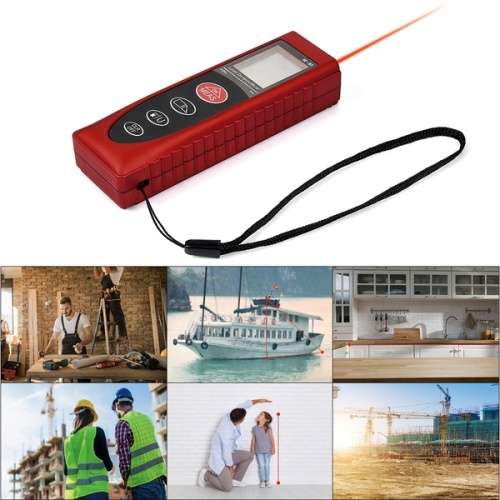 80M Handheld Digital Laser Distance Meter Range Finder Measure Diastimeter