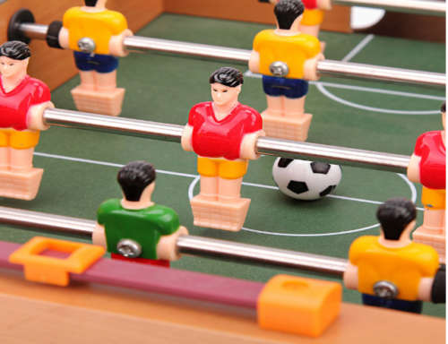 Classic Foosball Tabletop Soccer Table Football Game Set