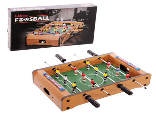 Classic Foosball Tabletop Soccer Table Football Game Set