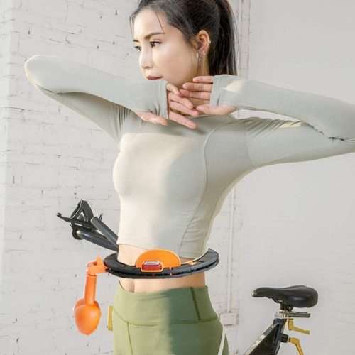 Detachable Smart Hula Hoola Hoop Lose Weighted Ab Exercise Fitness Sports