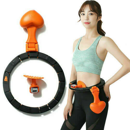 Detachable Smart Hula Hoola Hoop Lose Weighted Ab Exercise Fitness Sports