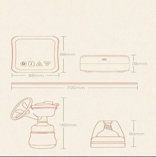Electric Breast Pump Automatic Milking Device Breast Pump