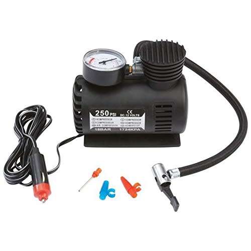 Portable Electric Car Tyre Air Compressor 12V 250 PSI Electric Car Tyre Air Compressor