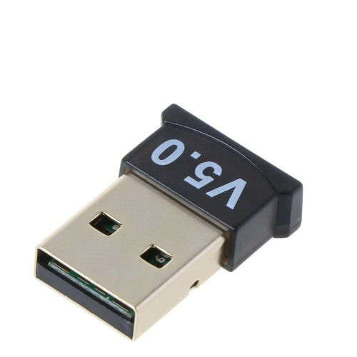 USB 5.0 Bluetooth Adapter Wireless Dongle High Speed CSR for PC Windows Computer