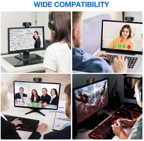 Webcam 720P Web Camera USB Plug Web Cam For PC YouTube Skype