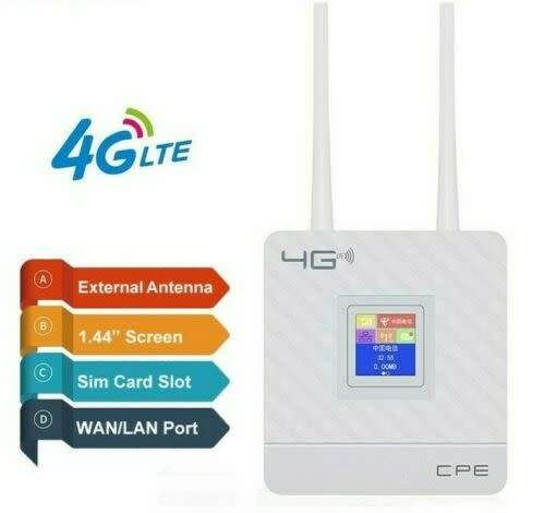 CPE 4G Wifi Router 4G GSM Wireless Modem