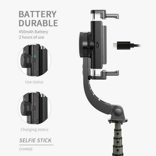 Gimbal Handheld Balance Stabilizer Tripod Mobile Phone Bluetooth Selfie Stick