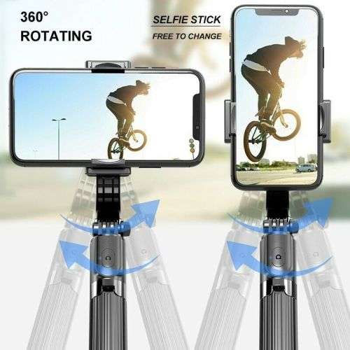 Gimbal Handheld Balance Stabilizer Tripod Mobile Phone Bluetooth Selfie Stick