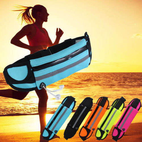 Sports Fanny Pack Belly Waist Bum Running Bag Fitness Jogging Cycling Belt Pouch