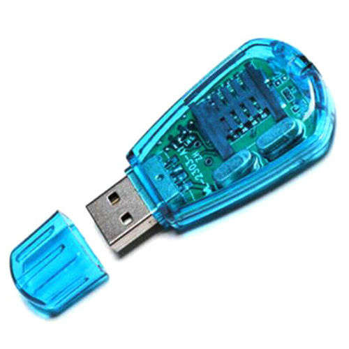 USB Cellphone Standard SIM Card Reader Copy Writer SMS GSM/CDMA+CD KY Backu nh3