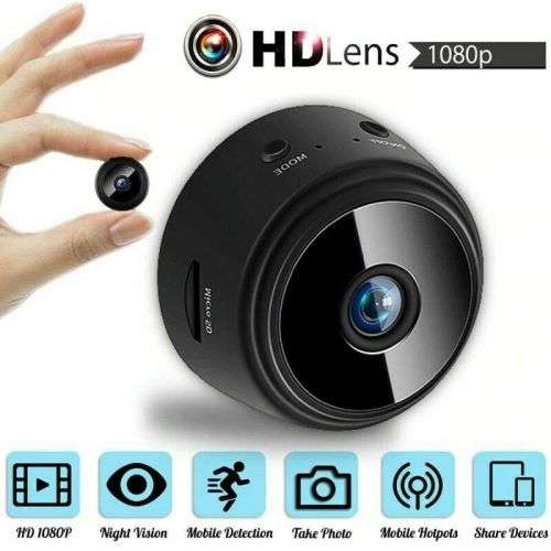 HD 1080P DVR Night Vision A9 MINI Camera Wireless Wifi IP Home Security