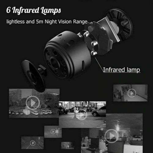 HD 1080P DVR Night Vision A9 MINI Camera Wireless Wifi IP Home Security