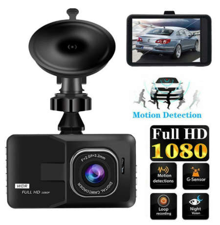 Dual Lens Rearview Video Camera Recorder Car DVR Camera Full HD 1080P