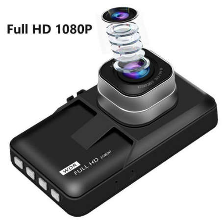 Dual Lens Rearview Video Camera Recorder Car DVR Camera Full HD 1080P