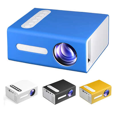 T300 LED Mini Projector Supports 1080P HDMI USB Audio Portable Projector