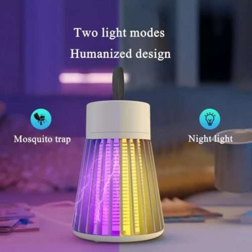 Outdoor Mosquito Killer Lamp USB Bug Zapper Electric for Bedroom Livingroom Patio Camping