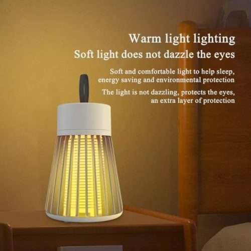 Outdoor Mosquito Killer Lamp USB Bug Zapper Electric for Bedroom Livingroom Patio Camping