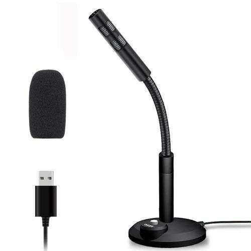 USB Microphone for Computer Plug & Play Professional PC Microphone
