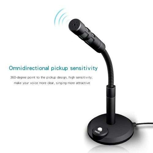 USB Microphone for Computer Plug & Play Professional PC Microphone