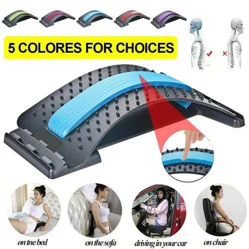 Back StretchMassage Device Adjustable Lumbar  Waist