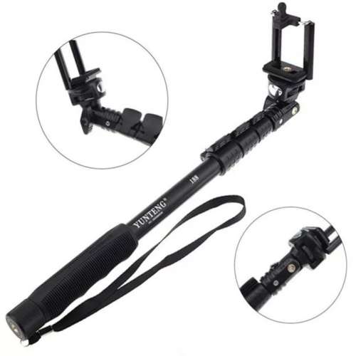 for Camera and Phone Universal Tripod Monopod Selfie Stick