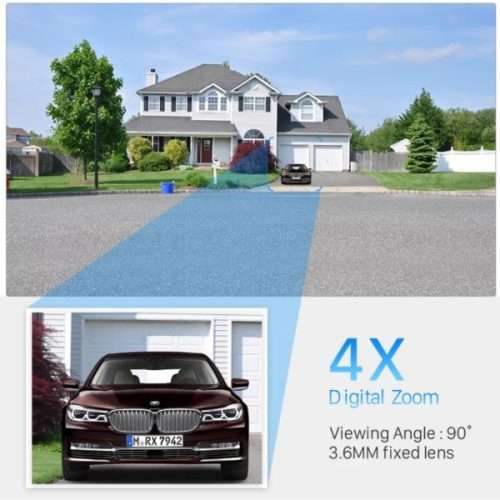 4x Zoom Auto-Tracking Q10 HD Smart Home IP Camera 5G WiFi Camera