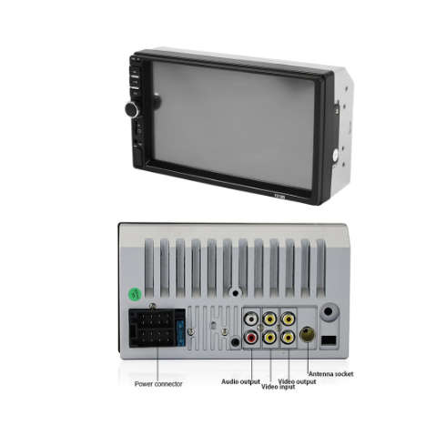 2 Din Car Radio Touch Screen Audio Radio Bluetooth Video MP5 7" Multimedia Player FM/TF/USB