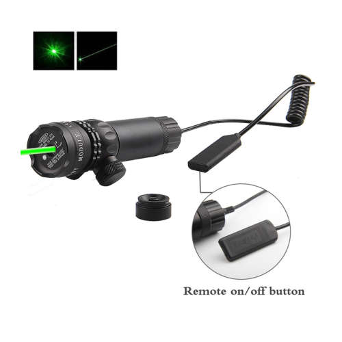 Green dot laser sight outside adjust rifle gun scope 2 switch rail mounts box set