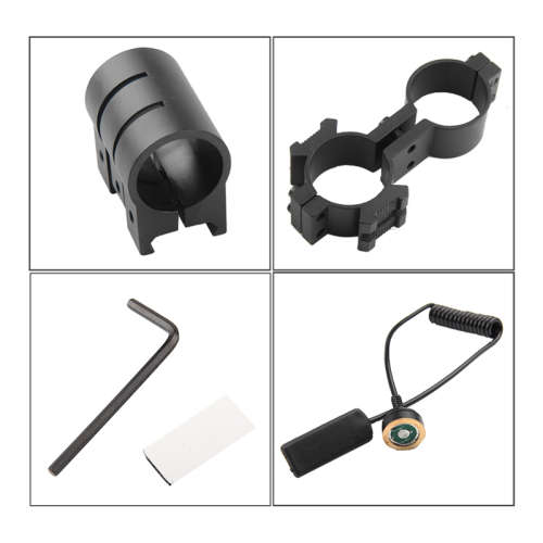 Green dot laser sight outside adjust rifle gun scope 2 switch rail mounts box set