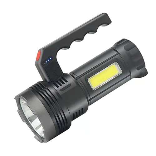 Outdoor LED Hand Lamp COB Strong Light USB Rechargeable Flashlight