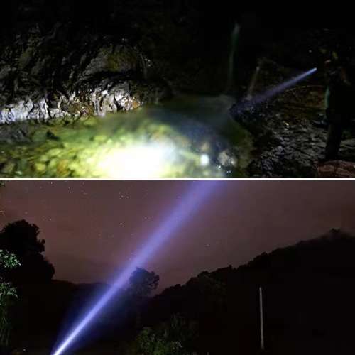 USB Rechargeable MINI Torch Multifunction Flashlight COB+XPE LED