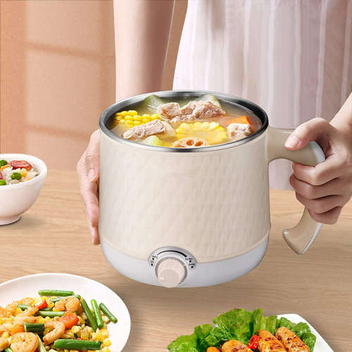 Electric Pot Multifunctional Mini Pot Suitable For Noodle Soup, Porridge, Dumplings 1.8L