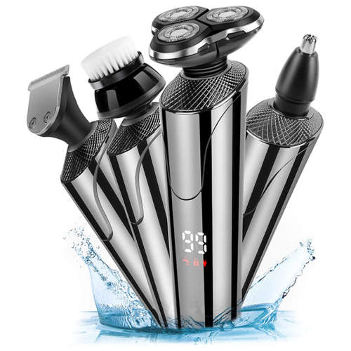 High-Power And Powerful Digital Display Electric Shaver Rechargeable Razor