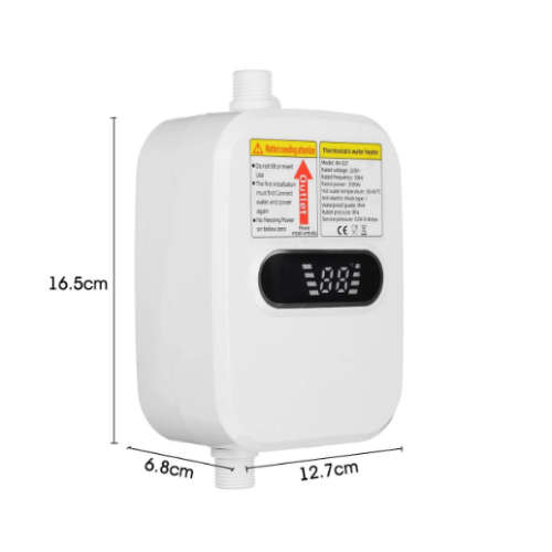 Bathroom Mini Instant Tankless Electric Shower Hot Water Heater