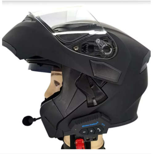 Motorcycle Helmet Headset Bluetooth Intercom Hands-free Microphone Earphone