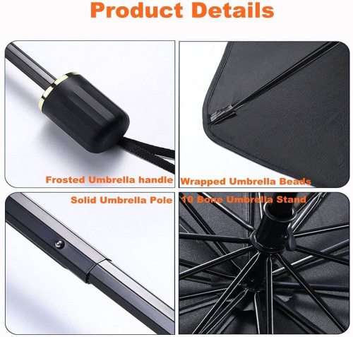 Foldable Car Windshield Sun Shade Umbrella Front Window Cover Visor Sunshade