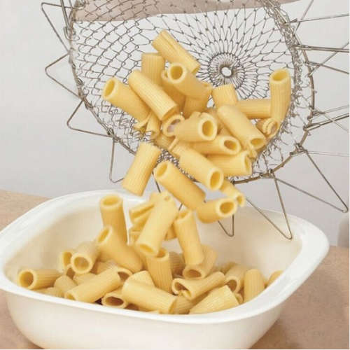 Stainless Steel Silver Chef Basket For Kitchen