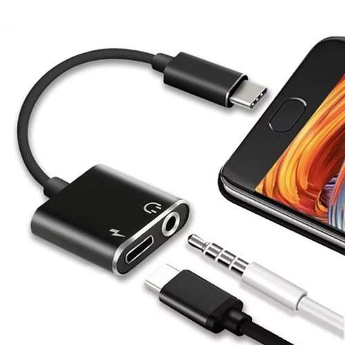 USB Type C Male To 3.5mm Jack Adapter Cable