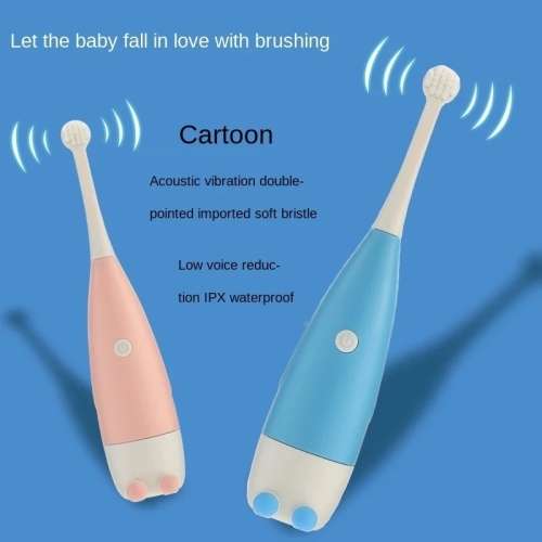Kids Sonic Electric Toothbrush With A Non-Slip Handle