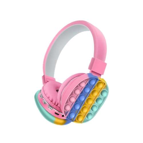 Fidget Bluetooth Adjustable Bubble Head-Mounted Portable Headphones