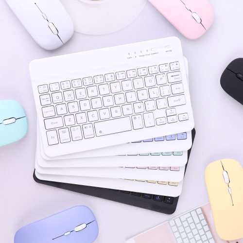 Mini Bluetooth Wireless Keyboard and Mouse Set For Tablets, IOS and Android