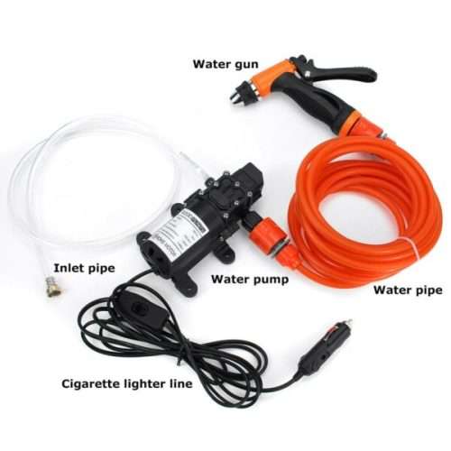 12V High-Pressure Portable Electric Water Pump Car Washer Gun
